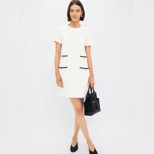 Tuckernuck - S - Pearl White Short Sleeve Francoise Dress $228
